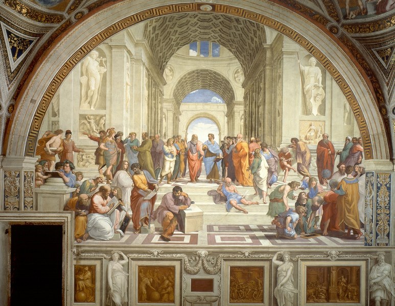 Ραφαήλ Σάντι : Η Σχολή των Αθηνών (1509)